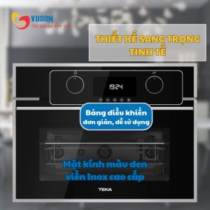 Ảnh công trình thực tế Lò Vi Sóng Kết Hợp Nướng Teka Maestro MLC 844 BK-SS