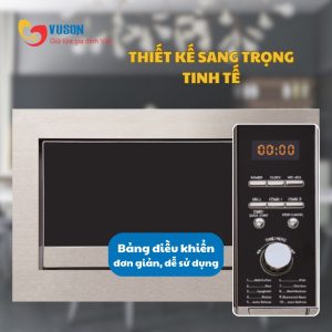 Ảnh công trình thực tế Lò Vi Sóng Malloca MW 25.5 ESP