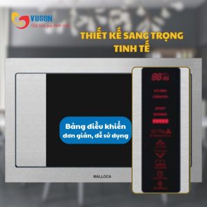 Ảnh công trình thực tế Lò Vi Sóng Malloca MW 27SF