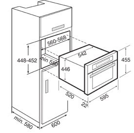 Ảnh công trình thực tế Lò Vi Sóng Teka MCX 45 BIT