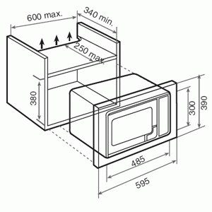 Ảnh công trình thực tế Lò Vi Sóng Teka TMW 22.1 BI