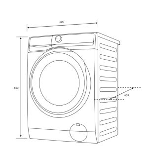 Ảnh công trình thực tế Máy Giặt Sấy Electrolux EWW1023P5SC