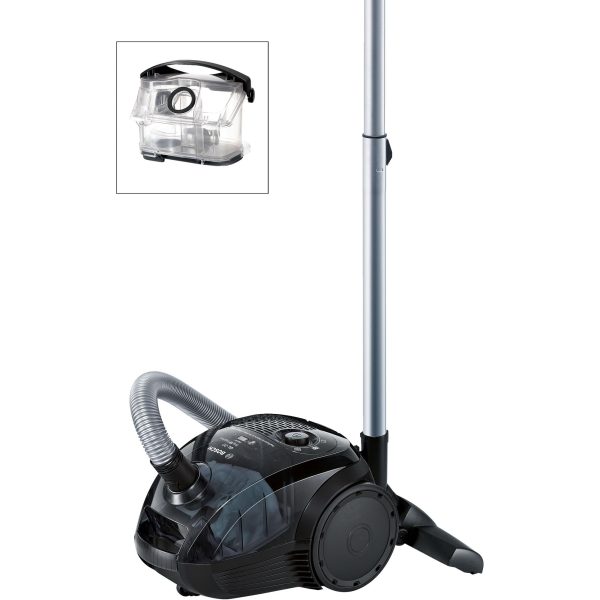 Máy hút bụi có dây Bosch BGN21800 1800W màu đen mờ
