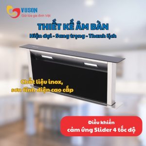 Ảnh công trình thực tế Máy Hút Mùi Âm Bàn Kocher TESLA CXW-199DW