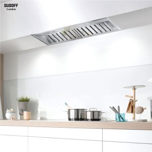 Ảnh công trình thực tế Máy Hút Mùi Âm Tủ Dudoff Aura S90