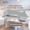 Máy Hút Mùi Âm Tủ Eurosun EH-60AF85S - ảnh 2