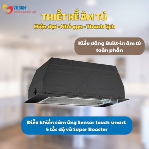 Ảnh công trình thực tế Máy Hút Mùi Âm Tủ GrandX GX H70F79G