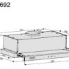 Máy Hút Mùi Âm Tủ Munchen AM 692 - ảnh 2