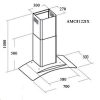 Máy Hút Mùi Áp Tường Munchen AMC 8122 IX - ảnh 2