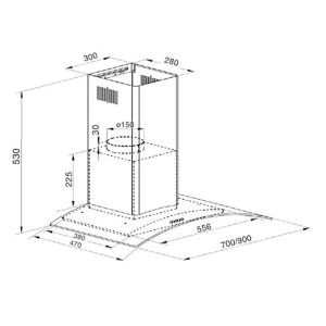 Ảnh công trình thực tế Máy Hút Mùi Binova BI-76-ISO-09