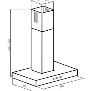 Ảnh công trình thực tế Máy Hút Mùi Brandt AD1118X