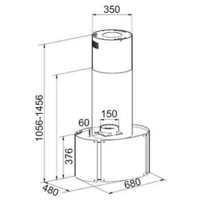 Ảnh công trình thực tế Máy Hút Mùi Canzy CZ-32IG