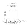 Máy Hút Mùi Canzy CZ-989 - ảnh 2