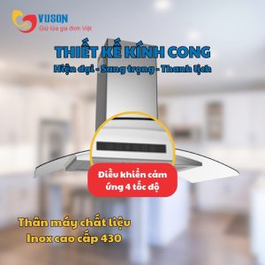 Ảnh công trình thực tế Máy Hút Mùi Chef’s EH-Caspia90T.