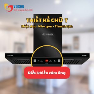 Ảnh công trình thực tế Máy Hút Mùi Chữ T Spelier SP 109MC Model 2025
