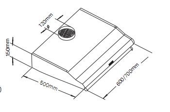 Máy Hút Mùi Cổ Điển Fandi FD - 605P/705P