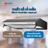 Máy Hút Mùi Cổ Điển Malloca H322-700B New - ảnh 2