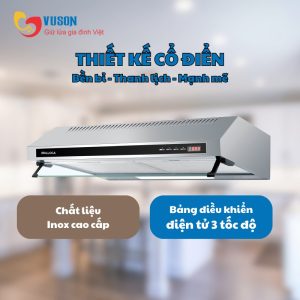 Ảnh công trình thực tế Máy Hút Mùi Cổ Điển Malloca H342-700 New