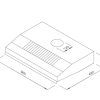 Máy Hút Mùi Cổ Điển Malloca H342-900 New - ảnh 2