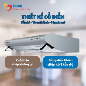 Ảnh công trình thực tế Máy Hút Mùi Cổ Điển Malloca H523-700