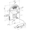 Máy Hút Mùi Dudoff Downdraft Sunrise Copper - ảnh 2