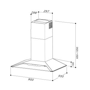 Ảnh công trình thực tế Máy Hút Mùi Dudoff Jupiter S