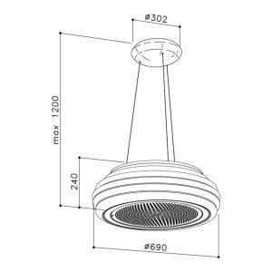 Ảnh công trình thực tế Máy Hút Mùi Dudoff Moon G
