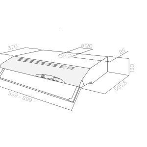 Ảnh công trình thực tế Máy Hút Mùi Elica CONCORDE IX/60