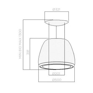 Ảnh công trình thực tế Máy Hút Mùi Elica EDITH HEAVYMETAL/F/50 (Hàng Trưng Bày KM 40%)