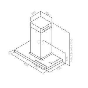Ảnh công trình thực tế Máy Hút Mùi Elica ELICA BIO WH/A 90 ROVERE
