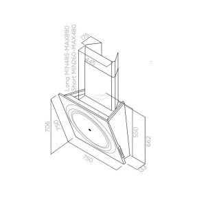 Ảnh công trình thực tế Máy Hút Mùi Elica LOOP