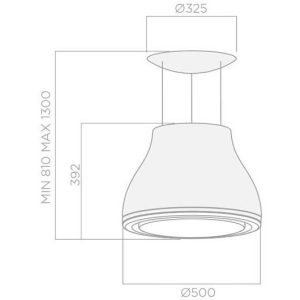 Ảnh công trình thực tế Máy Hút Mùi Elica SHINING