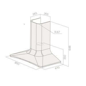 Ảnh công trình thực tế Máy Hút Mùi Elica SWEET COPPER/F/85 (Hàng Trưng Bày KM 50%)