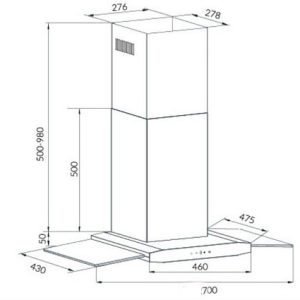 Ảnh công trình thực tế Máy Hút Mùi Eurosun EH-90AF82