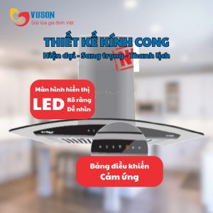 Ảnh công trình thực tế Máy Hút Mùi Eurosun EH-90K35