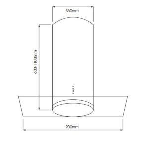Ảnh công trình thực tế Máy Hút Mùi Fandi FD – 218SR