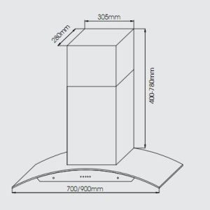 Ảnh công trình thực tế Máy Hút Mùi Fandi FD-5570/5590