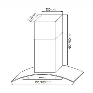 Ảnh công trình thực tế Máy Hút Mùi Fandi FD – CQ 70/90
