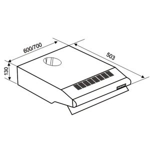Ảnh công trình thực tế Máy Hút Mùi Faster FS-0870S