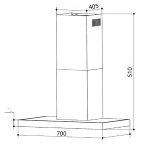 Ảnh công trình thực tế Máy Hút Mùi Hawonkoo HRH-701