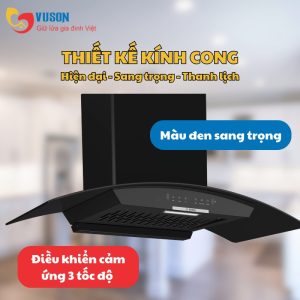 Ảnh công trình thực tế MÁY HÚT MÙI KÍNH CONG BOSCH DWA98IJ60I SERI 4 90CM