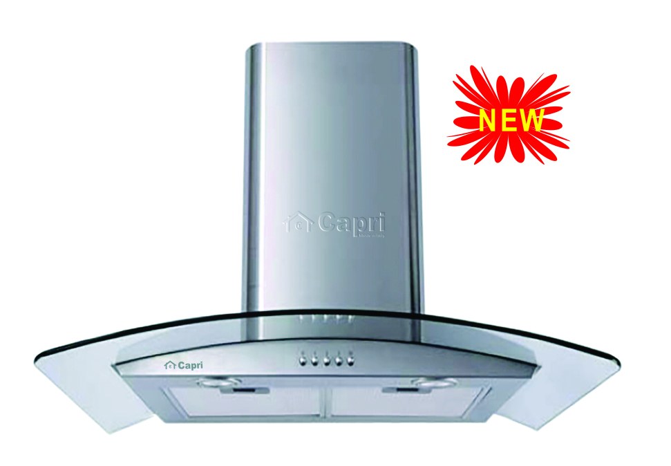Máy Hút Mùi Kính Cong Capri CR-608H