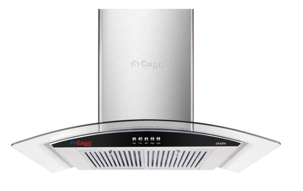 Máy Hút Mùi Kính Cong Capri CR-637H