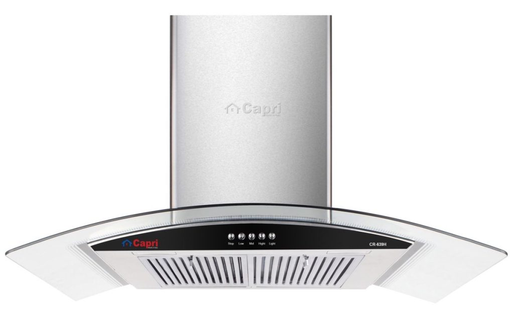 Máy Hút Mùi Kính Cong Capri CR-639H