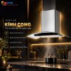 Máy Hút Mùi Kính Cong Eurogold EHM2170 - ảnh 2