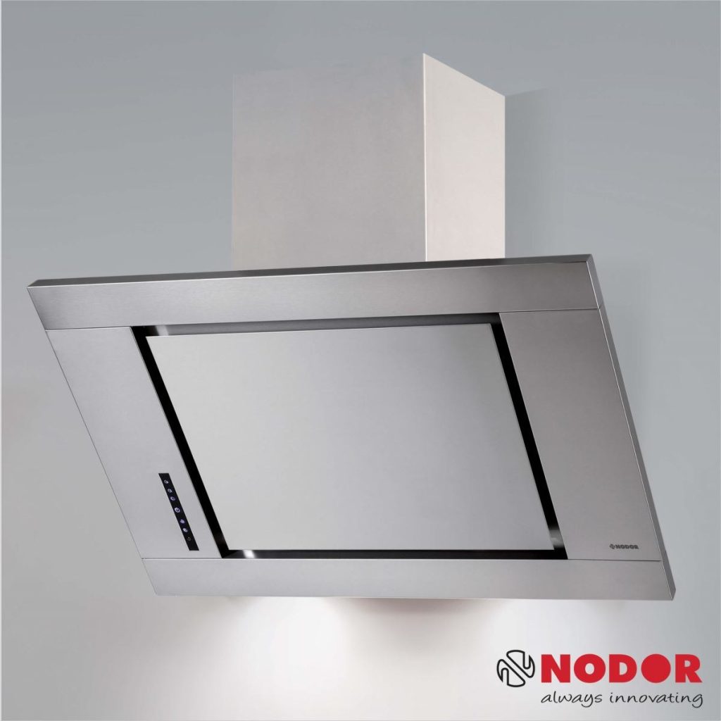 Máy Hút Mùi Kính Vát Nodor CASANDRA INOX