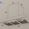 Máy Hút Mùi Kocher Turbo T VS-350D - ảnh 2