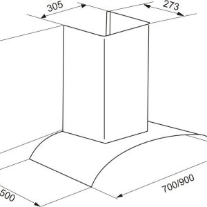 Ảnh công trình thực tế Máy Hút Mùi Latino LT-6870