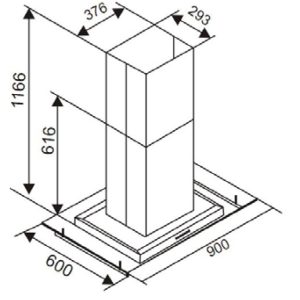 Ảnh công trình thực tế Máy Hút Mùi Latino LT-L06
