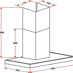 Ảnh công trình thực tế Máy Hút Mùi Latino LT-T05/90